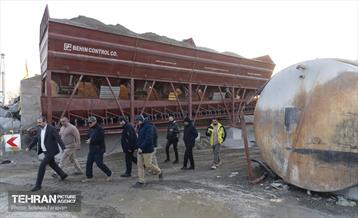 بازدید معاون مالی و اقتصاد شهری از پروژه‌های عمرانی 23