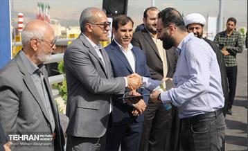 افتتاح دسترسی بزرگراه شهید سلیمانی به بزرگراه شهید یاسینی 8