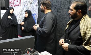 حضور شهردار منطقه هشت در مراسم عزاداری روز عاشورا