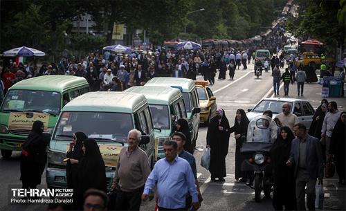 خدمات‌رسانی شهرداری تهران در اقامه نماز عید فطر 49