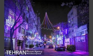 آذین بندی منطقه 21 در ایام شعبانیه 9