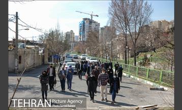 بازدید نمایندگان سازمان ملل از دره فرحزاد و محله اسلام آباد 30