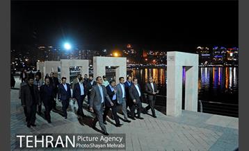 بازدید شهردار مونترال از دریاچه شهدای خلیج فارس(دریاچه چیتگر) 5