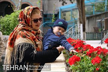 حال و هوای بهاری در خانه موزه مقدم  5