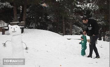 روز برفی تهران - 2 17
