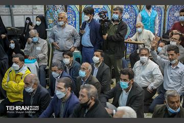 حضور شهردار تهران در مسجد ارشاد شهر ری 8