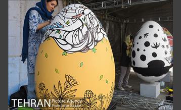 جشنواره تخم مرغ های رنگی در پارک دانشجو 8