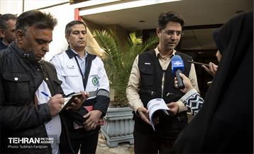 بازدید اصحاب رسانه از پایگاه های مدیریت بحران 2