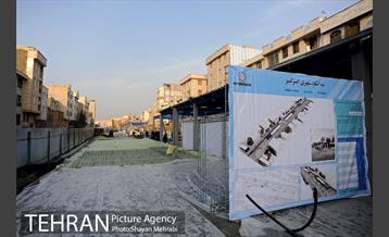 بازدید شهردار تهران از پروژه میدانگاه شهری امیر کبیر 13