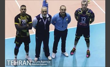 دیدار تیم های والیبال سپاهان و فولاد سیرجان 4