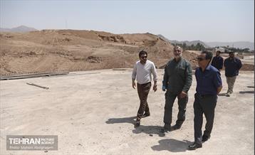 بازدید شهردار تهران از کلان‌پروژه آزادراه شهید شوشتری 22