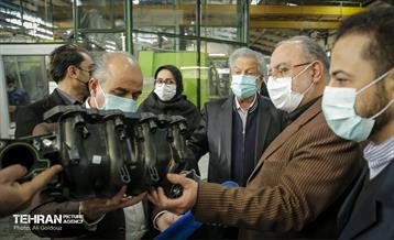 بازدید شهردار منطقه 21 از گروه صنعتی برنز 9