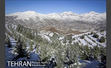 طبیعت برفی تلو 17