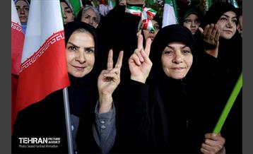 اجتماع مردمی دفاع از انقلاب اسلامی ایران در میدان الغدیر 2