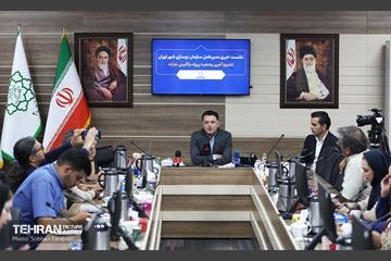 بازدید اصحاب رسانه از پروژه‌های بازآفرینی محله نفرآباد 11