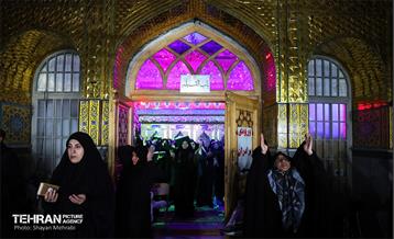 احیای شب بیست‌ویکم ماه رمضان امامزاده پنج تن لویزان 4