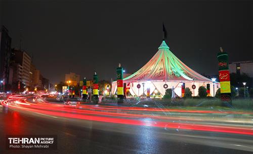 تهران سیاه‌پوش عزای سید و سالار شهیدان 22