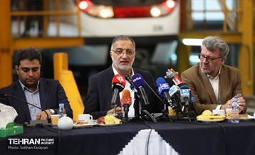 نشست خبری شهردار تهران 45