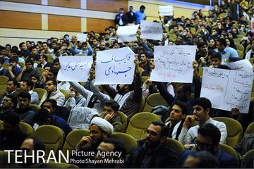 حضور شهردار تهران در دانشگاه شهید بهشتی در روز دانشجو 11