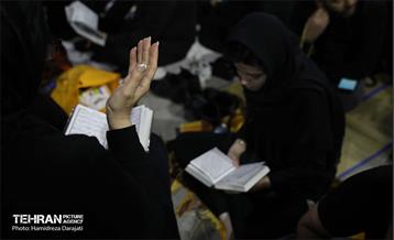 احیای شب‌ بیست‌ویکم ماه رمضان در مقبره الشهدای گمنام ندسا 49