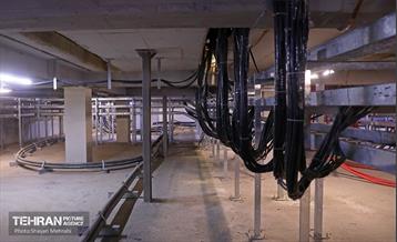 بهره‌برداری از پست برق مستقل خط ۶ مترو 24