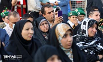 آیین نامگذاری‌ کوچه به نام شهید سالک در منطقه ۱۷