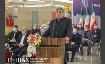 مراسم بهره برداری از ایستگاه برج میلاد 26