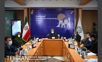 آیین رونمایی از پروژه‌های هوشمند شهرداری تهران 15