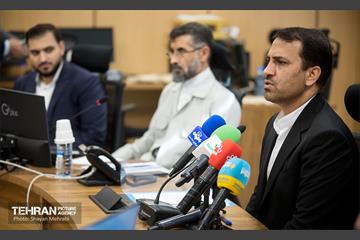 نشست خبری مدیر عامل سازمان مدیریت میادین میوه و تره بار 14