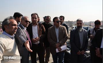 بازدید مدیران شهری از پروژه یادگار امام(ره) 16
