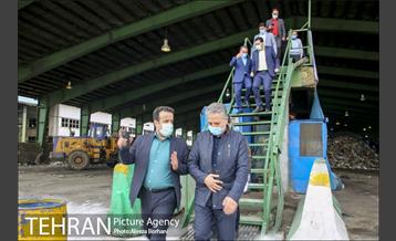 بازدید کارگروه رفع بوی نامطبوع تهران از مجتمع آرادکوه 6