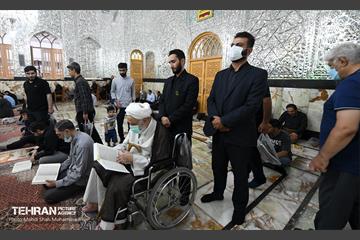 مراسم عزاداری مسلمیه در حرم حضرت عبدالعظیم (ع)