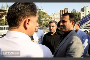 حضور مدیرعامل سازمان نوسازی شهرداری تهران در منطقه۱۷
