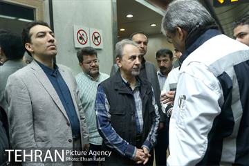 مترو سواری شهردار تهران به مناسبت روز جهانی بدون خودرو 12