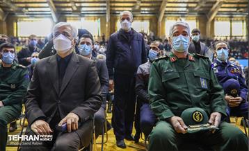 تشییع دو شهید گمنام دفاع مقدس در وزارت ورزش و جوانان 10