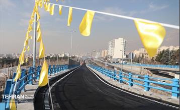 بهره‌برداری از پل مجهز به سامانه برف‌زدایی 9