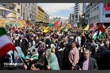 راهپیمایی روز قدس در پایتخت - 4 27