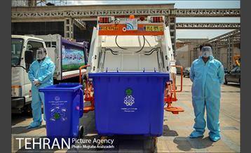 رونمایی از ناوگان حمل پسماندهای بیمارستانی 3