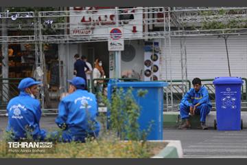 حضور پرسنل خدمات شهری در مسیر راهپیمایی روز قدس 7