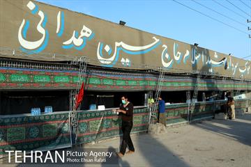 اقدامات شهرداری تهران در مرز شلمچه برای زائران کربلا 1
