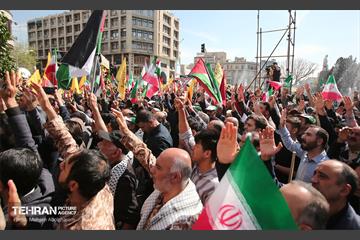 راهپیمایی روز قدس در پایتخت - 1 43