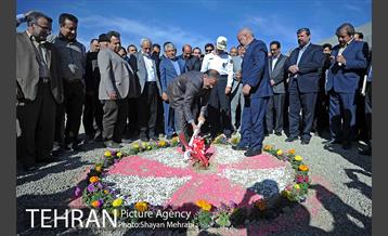 مراسم کلنگ زنی احداث اولین مرکز بازیافت پسماندهای ساختمانی و عمرانی آبعلی 28