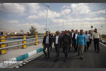 افتتاح دسترسی بزرگراه شهید سلیمانی به بزرگراه شهید یاسینی 26