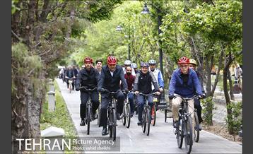 پویش سه شنبه های بدون خودرو با حضور شهردار تهران 4