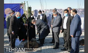 بازدید و افتتاح پروژه جنگل کاری 1000هکتاری در بوستان جنگلی تلو 13