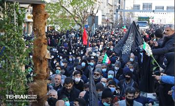 مراسم تشییع ۱۵۰ شهید گمنام در تهران 7