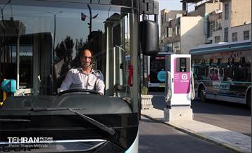 به وقت خدمت؛ ایستگاه شارژ اتوبوس برقی «قورخانه» 4