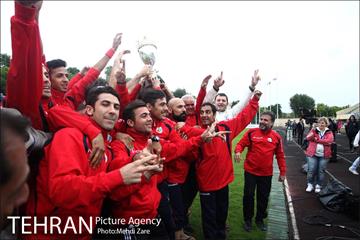 قهرمانی تیم فوتبال هنرمندان در جام جهانی 9