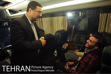 سرپرست شهرداری تهران و رئیس مرکز ارتباطات و امور بین الملل شهرداری تهران در بازدید از فعالیت‌های شبانه شهرداری و زندگی شبانه مردم تهران 24