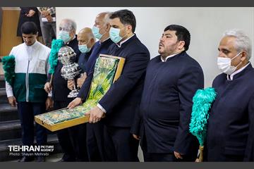 حضور خادمان امام رضا(ع) در بهشت حضرت زهرا(س) 3